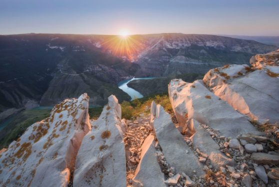 смотровая площадка на Сулакский каньон